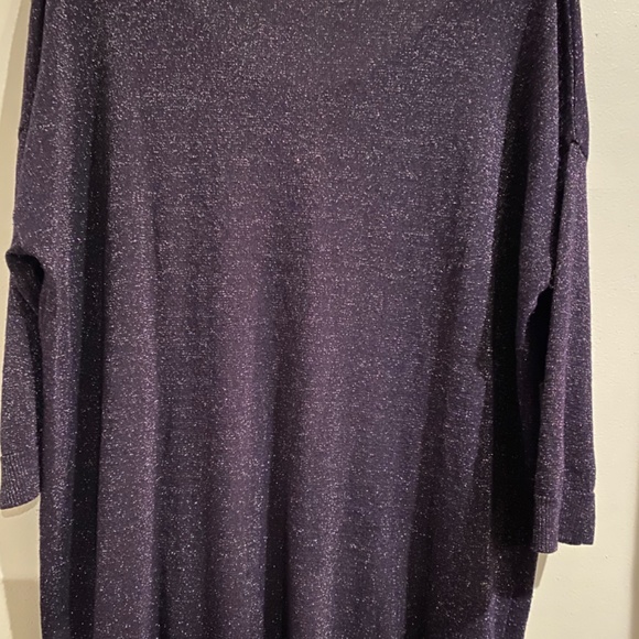 MXM  plus size purple 3/4 Top - Picture 3 of 3